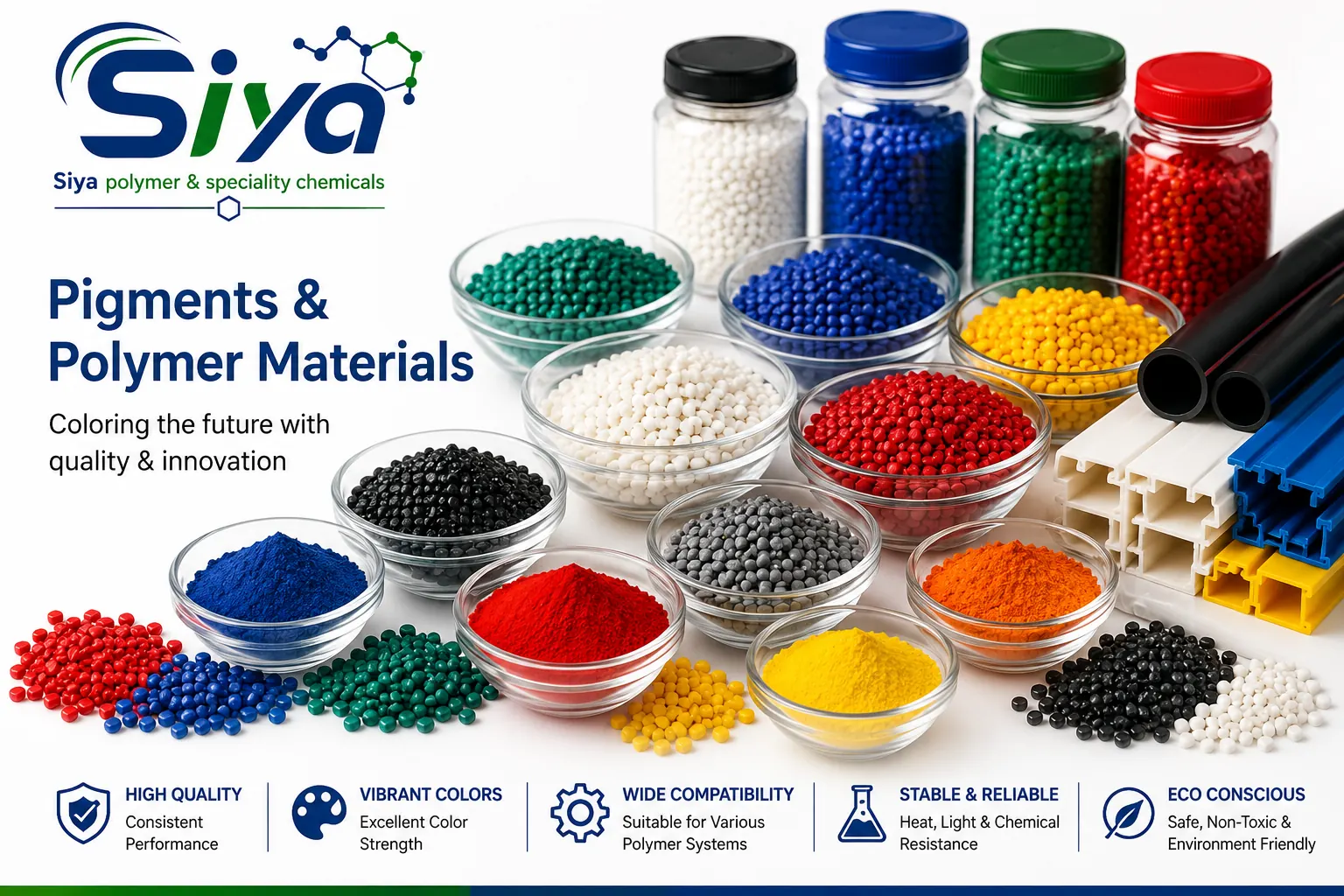 Pigments Masterbatch Supplier Maharashtra